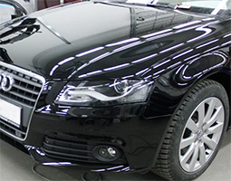 Выполненная работа по кузовному ремонту Ауди Ауди после кузовного ремонта