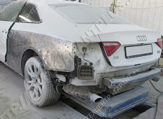 Audi Перед покрасочными работами