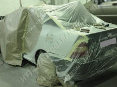 Тойота Перед покрасочными работами