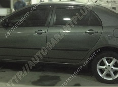 Тойота после покраски